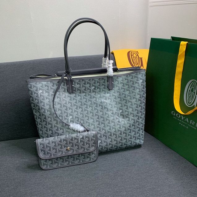 Goyard original canvas isabelle tote pm bag GY0025 grey