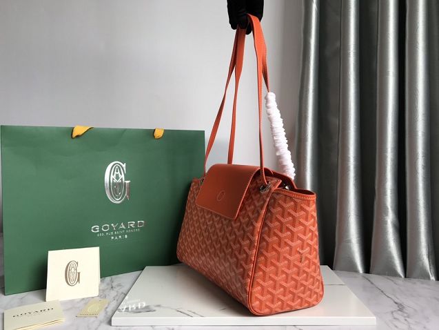 Goyard original canvas rouette shoulder bag GY0004 orange