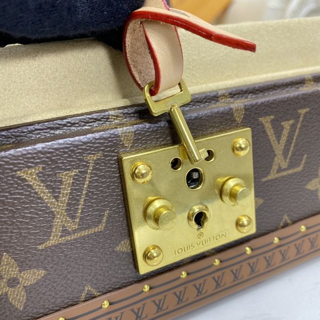 Louis vuitton original monogram jewelry box M20040