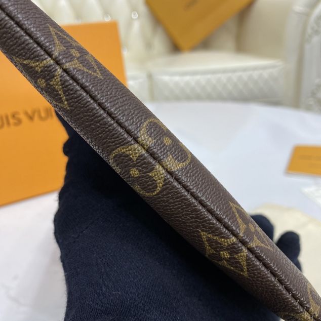 Louis vuitton monogram canvas etui voyage pm M44191 apricot