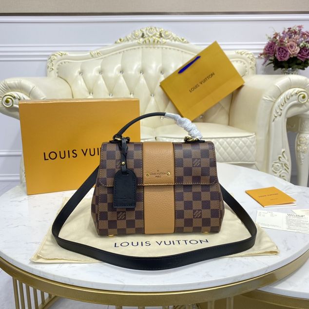 Louis vuitton original damier ebene bond street BB N41073 yellow