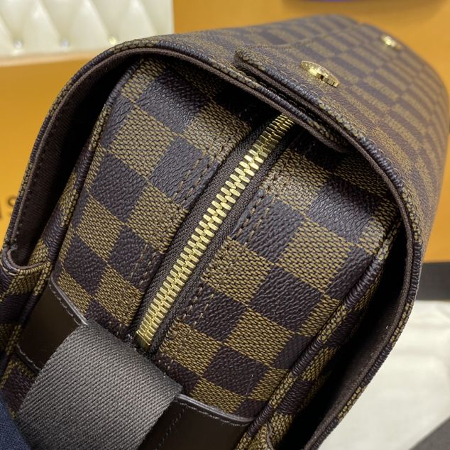 Louis vuitton original damier ebene naviglio messenger bag N45255 