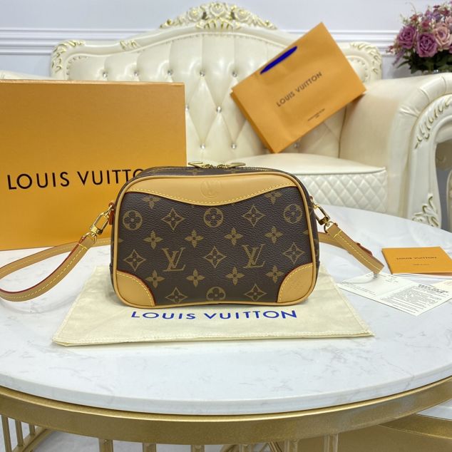 Louis vuitton original monogram canvas deauville mini bag M45528