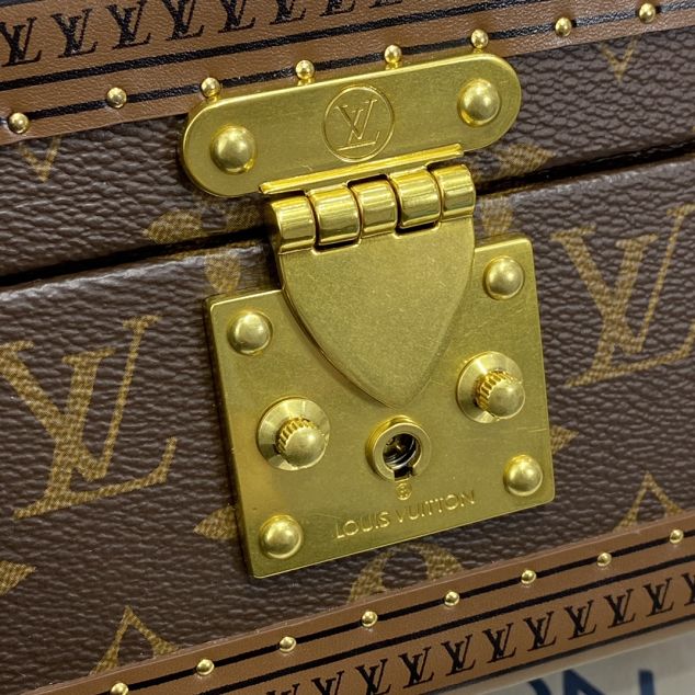 Louis vuitton original monogram jewelry box M20040