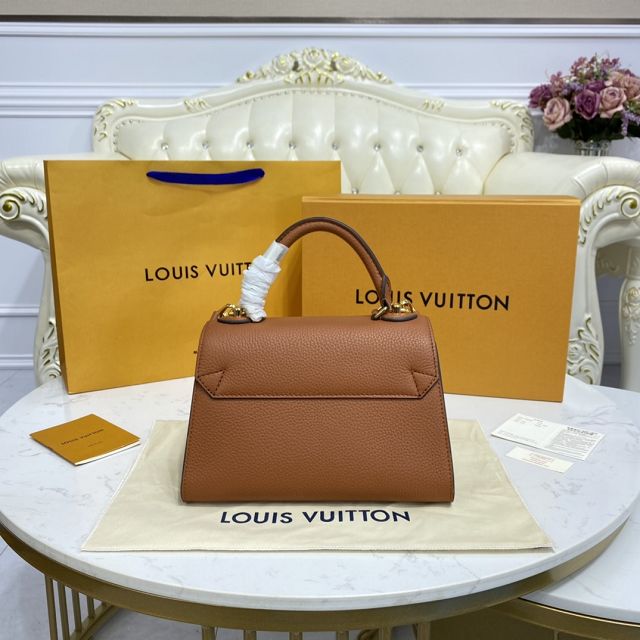 Louis vuitton original calfskin twist one handle bag pm m57897 caramel