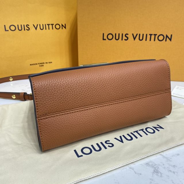 Louis vuitton original calfskin twist one handle bag pm m57897 caramel