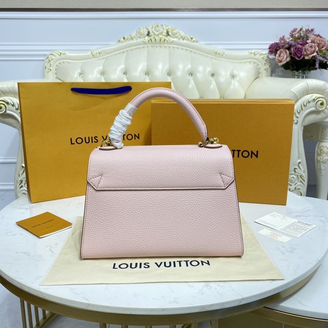 Louis vuitton original calfskin twist one handle bag mm M57090 pink