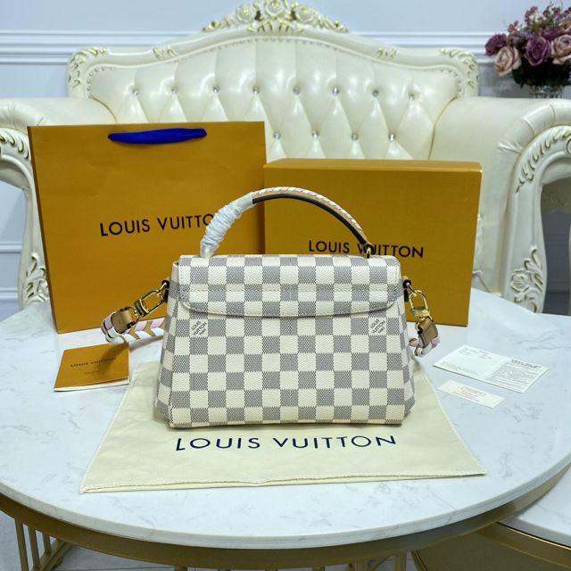 2021 Louis vuitton original damier azur croisette handbag N50053