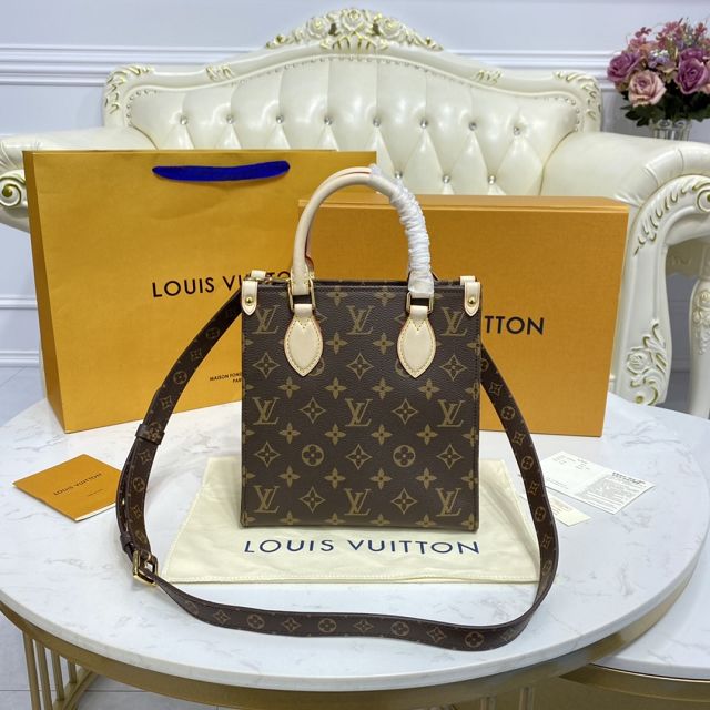 Louis vuitton original monogram canvas small sac plat m45842