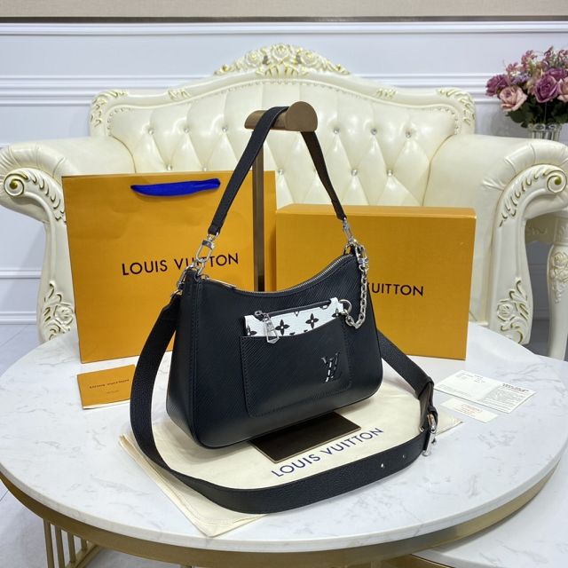 2021 Louis vuitton original epi leather marelle bag M80689 black