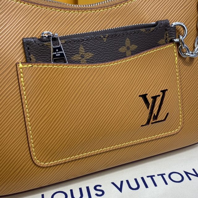 2021 Louis vuitton original epi leather marelle bag M80794 caramel