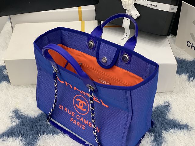 CC original canvas fibers large shopping bag A66941 blue