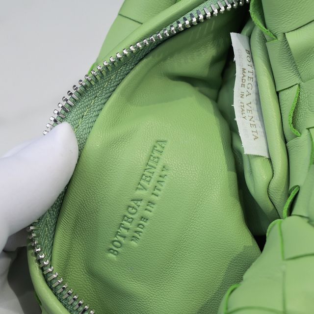 BV original lambskin mini jodie bag 651876 light green