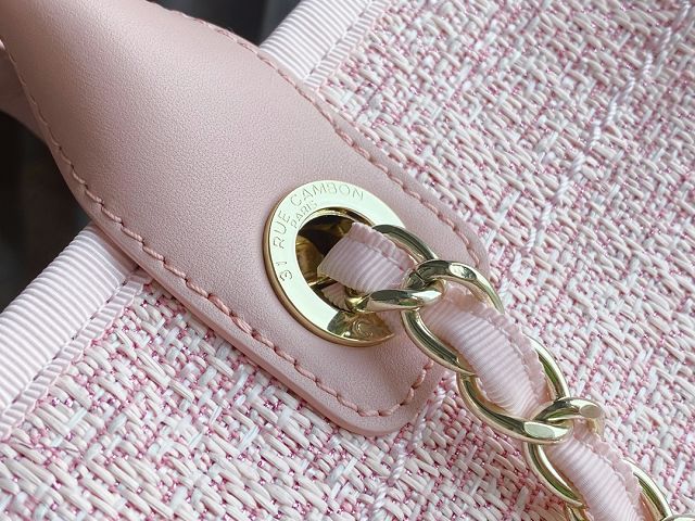 CC original canvas fibers large shopping bag A66941-2 pink