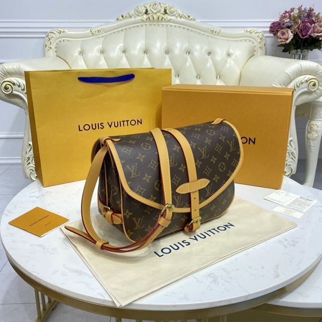 Louis vuitton original monogram canvas saumur mm M40710