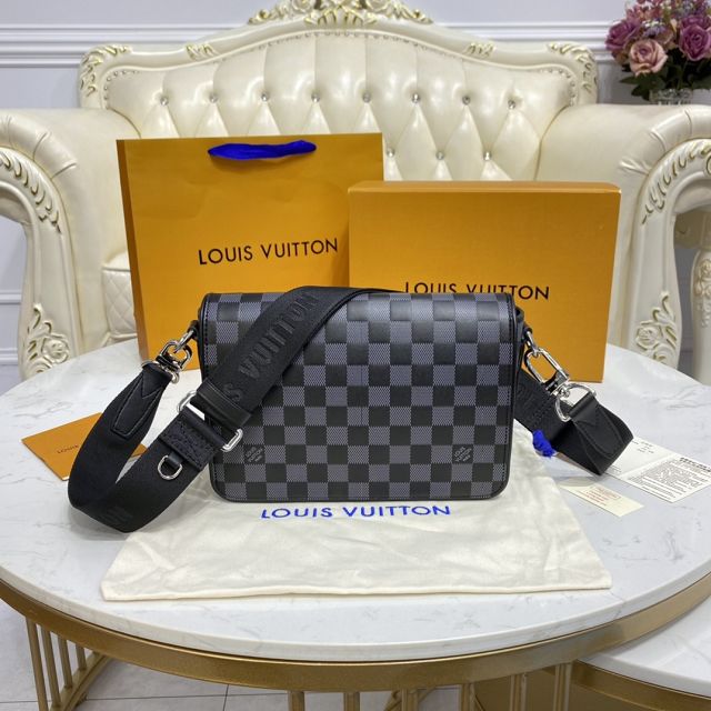 Louis vuitton original damier graphite messenger bag N50007