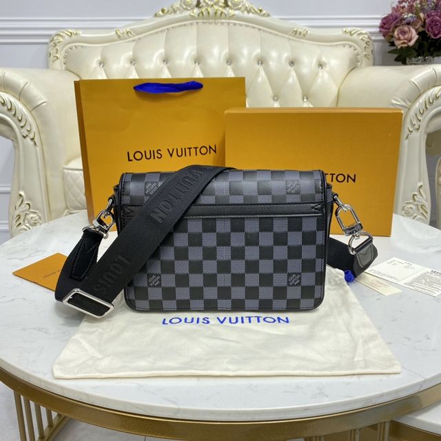 Louis vuitton original damier graphite messenger bag N50007