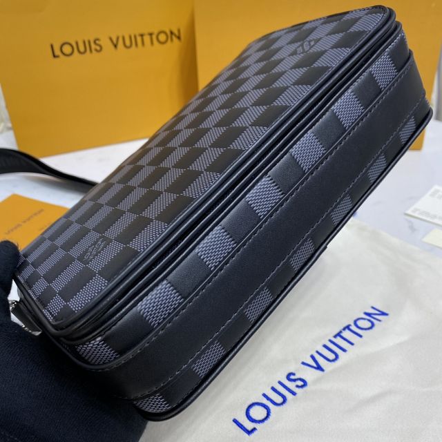 Louis vuitton original damier graphite messenger bag N50007