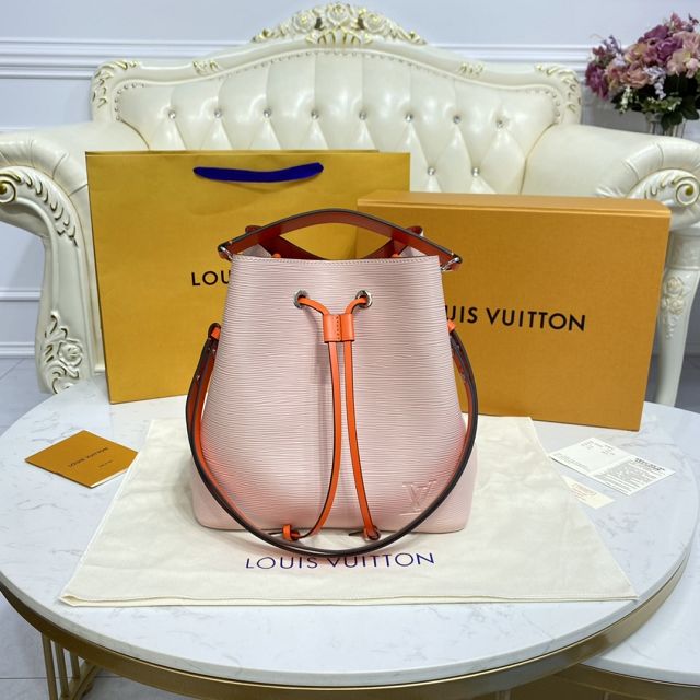 louis vuitton original epi leather neonoe bag M54366 pink