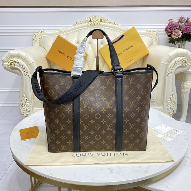 2021 Louis vuitton original monogram canvas week-end tote pm M45734