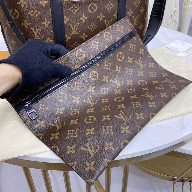 2021 Louis vuitton original monogram canvas week-end tote pm M45734