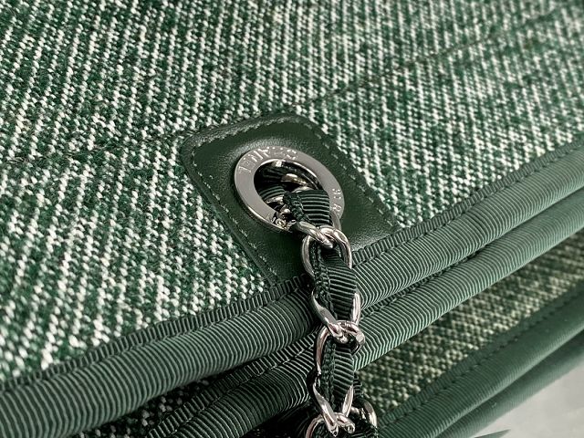 CC original mixed fibers shopping bag A67001-3 green