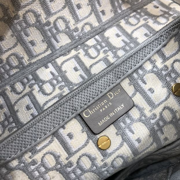 Dior original canvas mini saddle bag M0447 grey