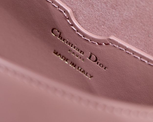 Dior original box calfskin medium bobby bag M9319 pink