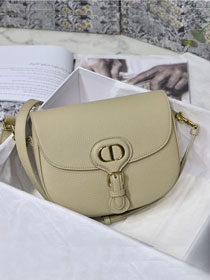 Dior original grained calfskin medium bobby bag M9319 beige
