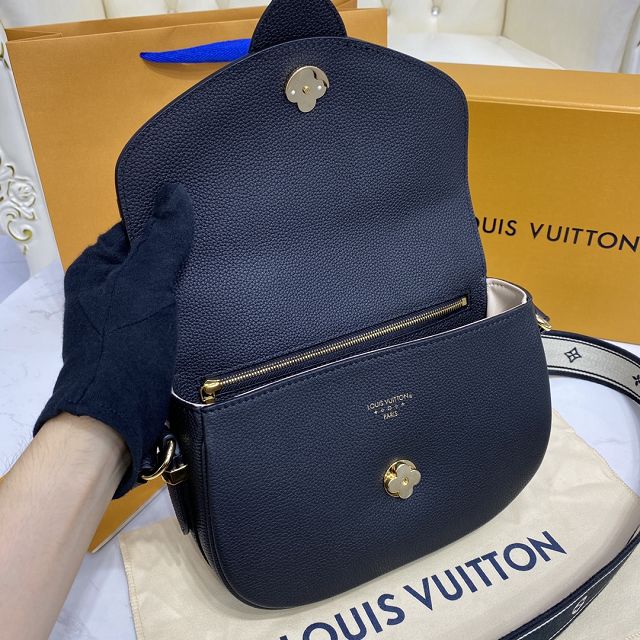 2022 Louis vuitton original calfskin pont 9 soft mm handbag M58967 black