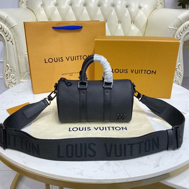 Louis vuitton original calfskin keepall XS bag M80950 black
