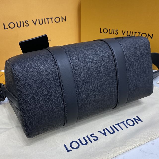 Louis vuitton original calfskin keepall city bag M59255 black