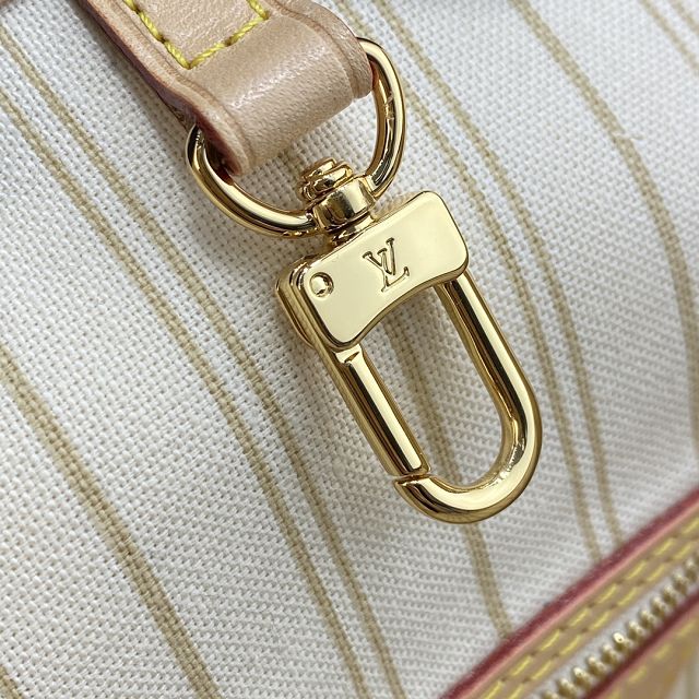 Louis vuitton original damier aziur neverfull gm N41360 beige