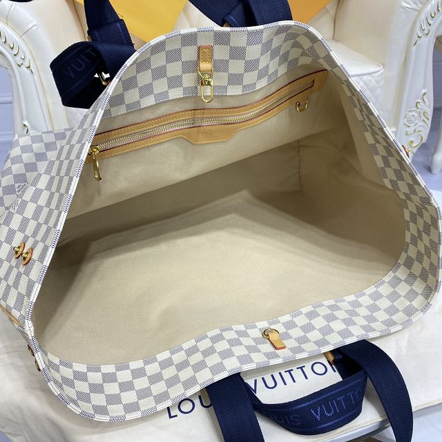 Louis vuitton original damier azur neverfull gm N41180 