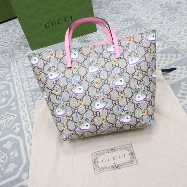 GG original canvas pets tote bag 410812-5 