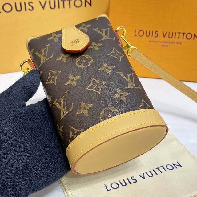 Louis vuitton original monogram canvas fold me pouch M80874