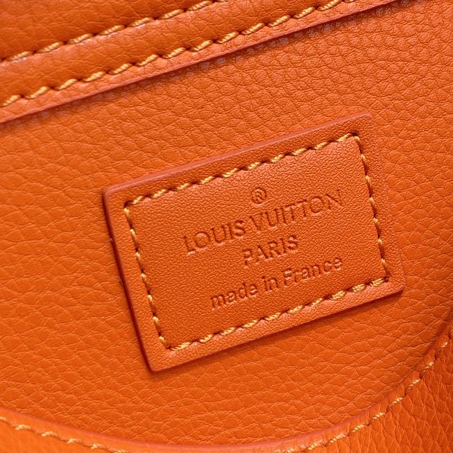 Louis vuitton original calfskin aerogram slingbag M59625 orange