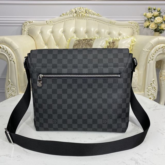 Louis vuitton original damier graphite district messenger bag mm N40350