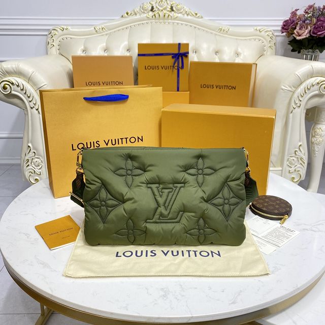 2022 louis vuitton original econyl multi pochette M58977 apricot