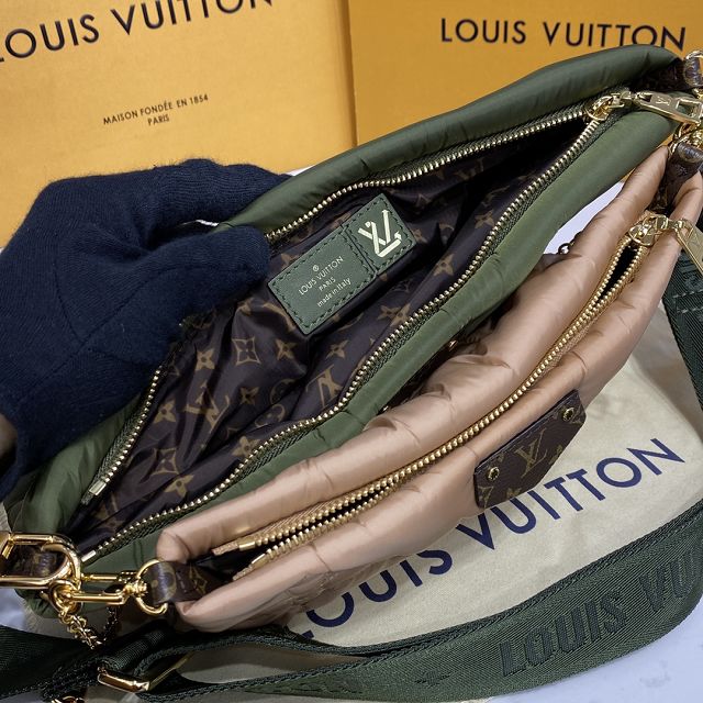 2022 louis vuitton original econyl multi pochette M58977 apricot