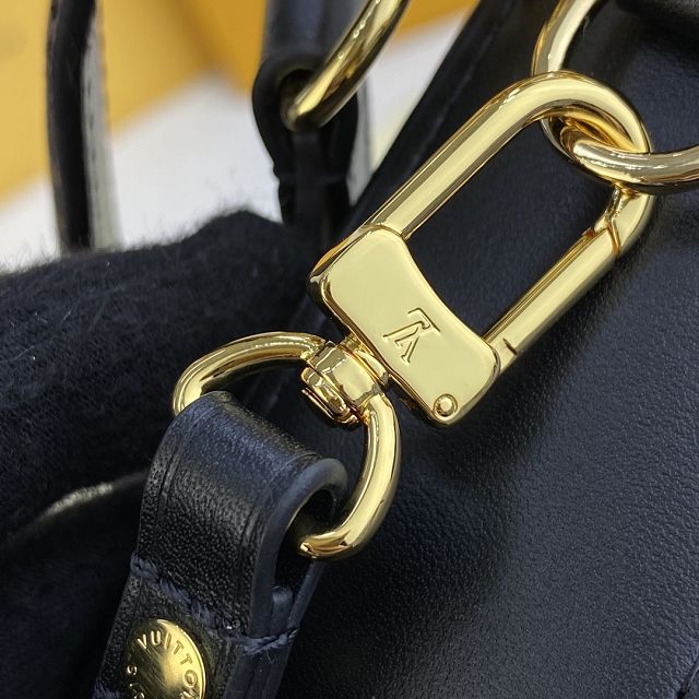 2022 Louis vuitton original calfskin swing handbag M20393 black