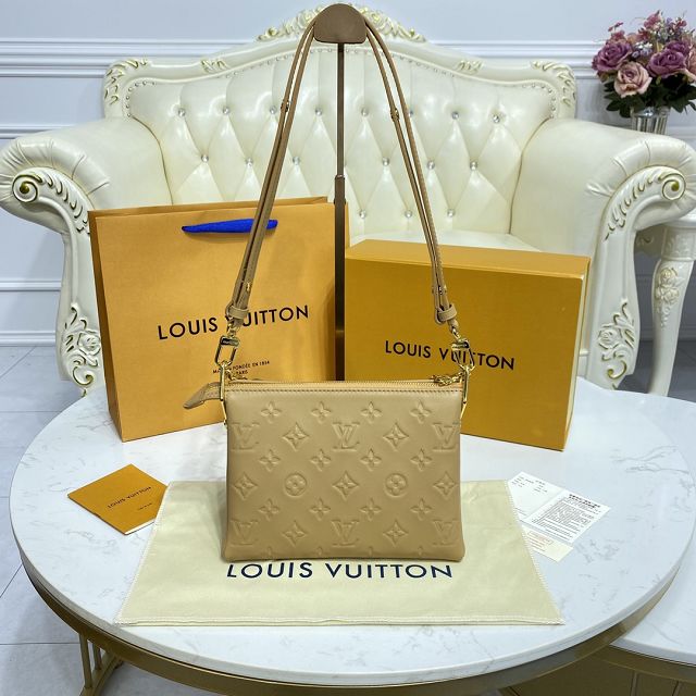 Louis vuitton original lambskin coussin BB M20574 apricot