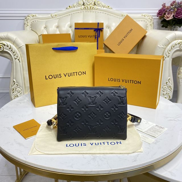 Louis vuitton original lambskin coussin BB M20574 black