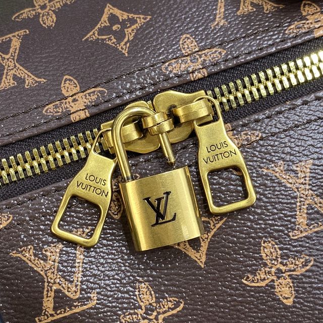 Louis vuitton original monogram canvas keepall 55 M59661 