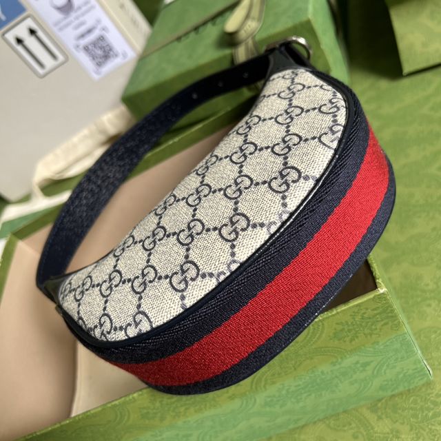 2022 GG original ophidia canvas mini bag 658551 navy blue