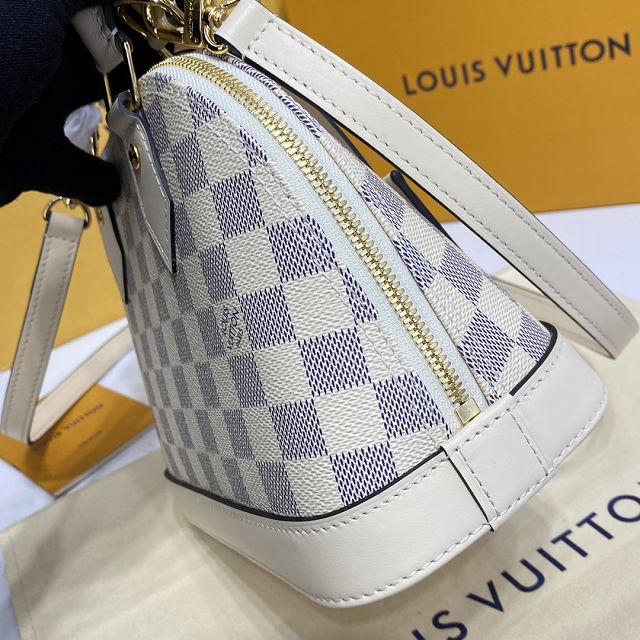 2022 Louis vuitton original damier azur alma BB N45294 