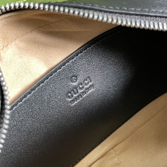 GG original calfskin marmont mini shoulder bag 634936 black