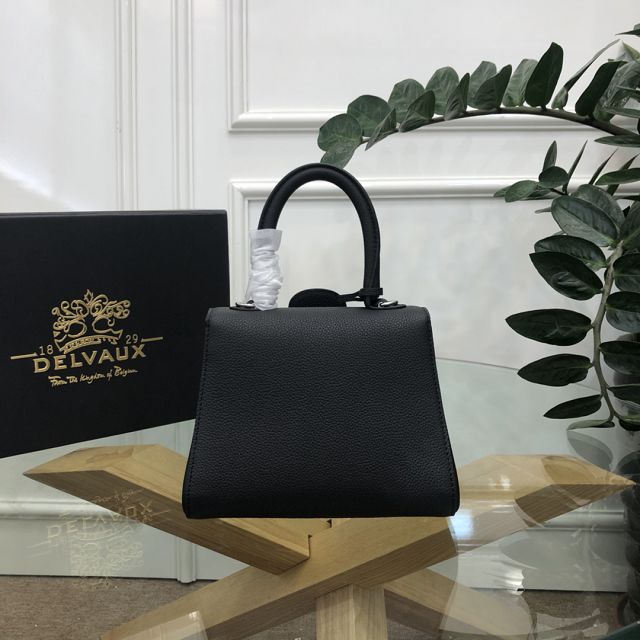 Delvaux original grained calfskin brillant mini bag AA0406 black