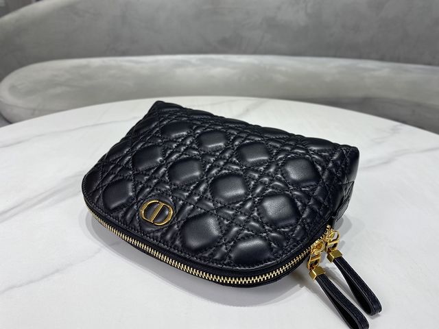 Dior original lambskin caro beauty pouch S5047