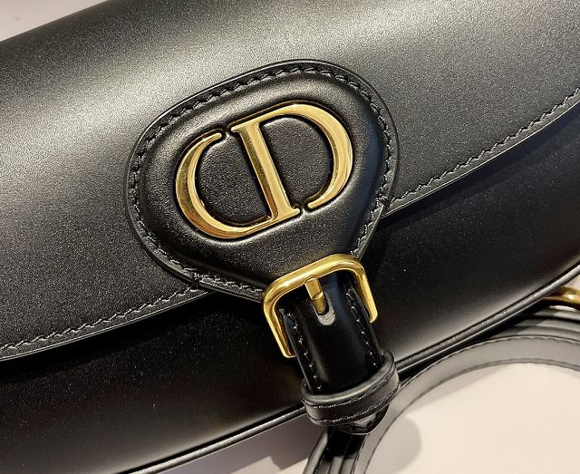 Dior original box calfskin bobby east-west bag M9327 black